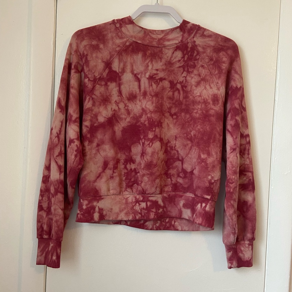 Pink Rose - Tie-Dye Sweater